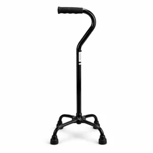 Bastón de 4 Apoyos Tipo Cisne – Color Bronce