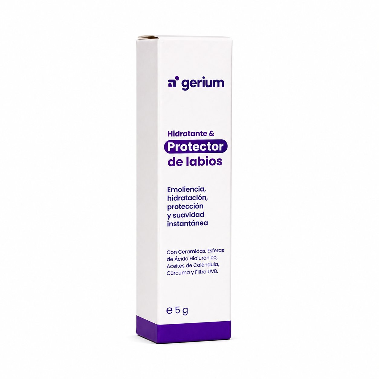 Hidratante y protector de labios