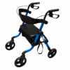 Caminador de 4 ruedas con asiento y espaldar